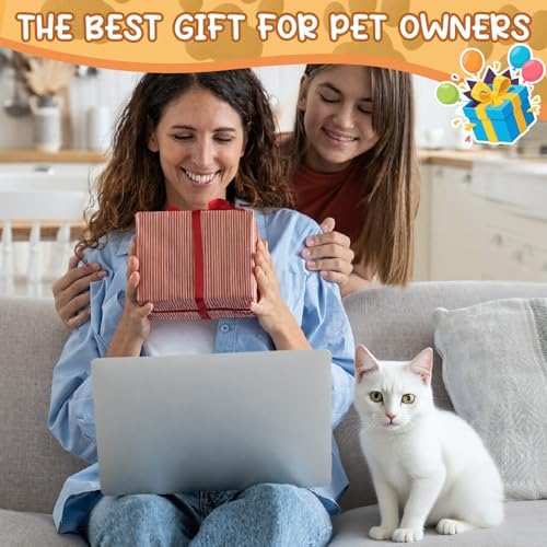 Portachiavi Ricordo per Pelo di Gatto – Set 6 Capsule con Pinzette e Pettine